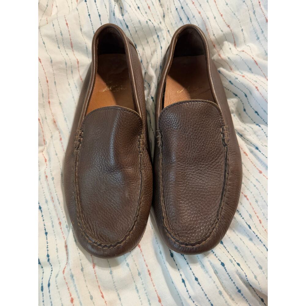 J. Crew Men’s Leather Driving Loafers Size 10.5